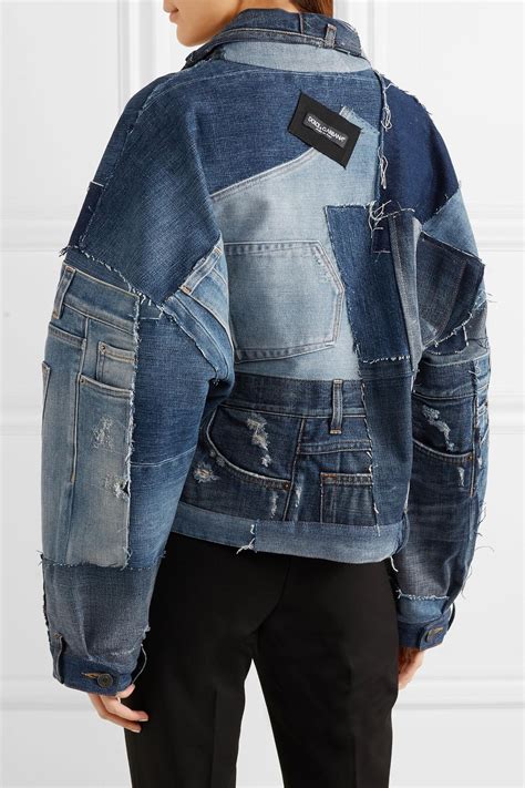 veste en jean dolce gabbana|Denim Fashion: Luxury Jeans & Jackets .